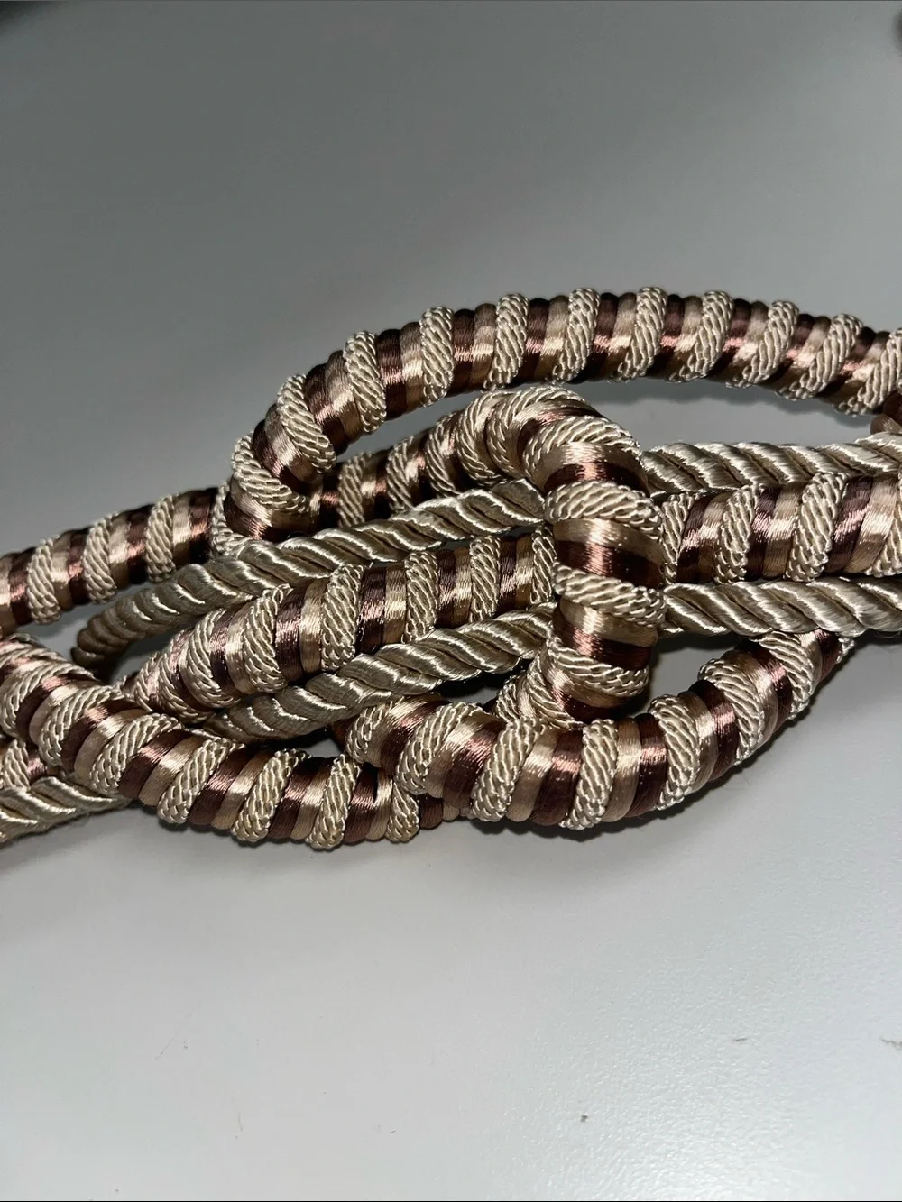 Leather Shop braided belt